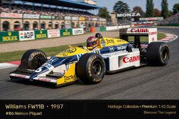 Williams FW11B #6 Nelson Piquet 1987 - 1:43 Centauria